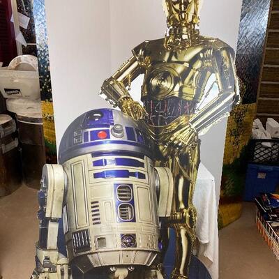 LOT# 7 Star Wars Collectible Advertising R2-D2 C3PO 