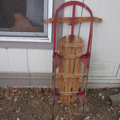 Lot 180- Vintage Royal Racer Sleds