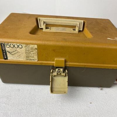 Lot# 8 S Vintage Plano Tackle box Plus contents