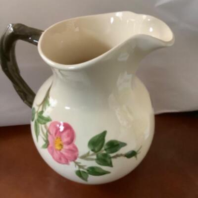 FRANCISCAN DESERT ROSE PITCHER