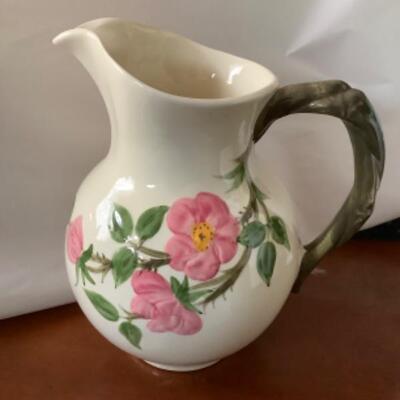 FRANCISCAN DESERT ROSE PITCHER