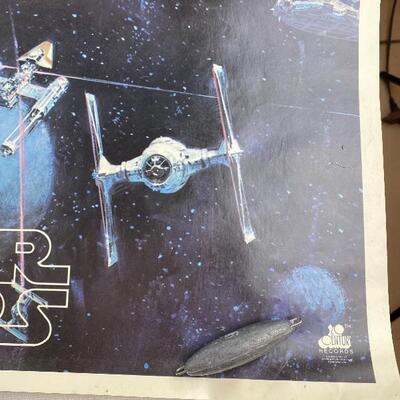 Lot# 11 S Original 1977 Star Wars Poster 20th Century Fox 