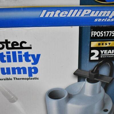 Flotec Utility Pump Submersible Thermoplastic 1/4 HP