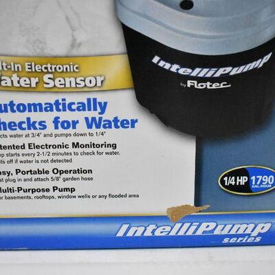 Flotec Utility Pump Submersible Thermoplastic 1/4 HP