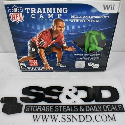 Wii Training Camp Game with Heart Rate Monitor, Complete