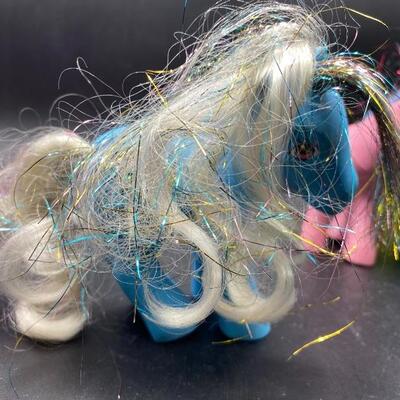 Set of 4 My Little Pony Princess Pony Tinsel Hair Jewel Body