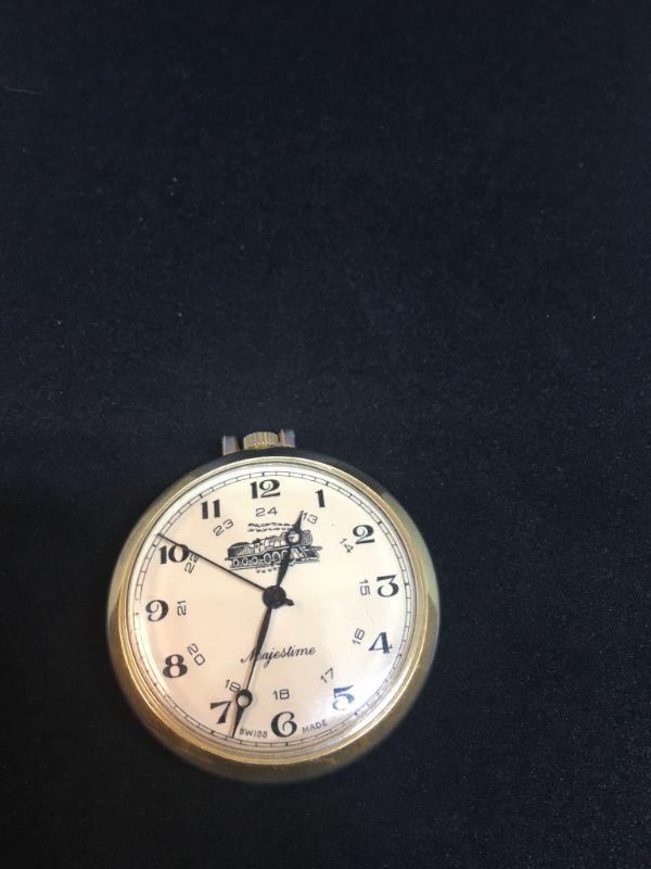 Majestime pocket watch deals 17 jewels train