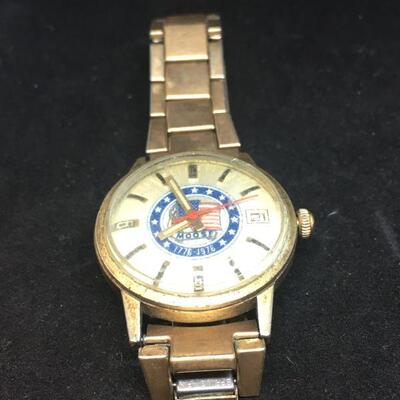 1776-1976 Moose Wrist Watch