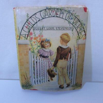 240 A Childs Garden of Verses Vintage Book