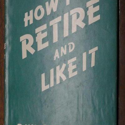BO102 HOW TO RETIRE AND LIKE IT 1942 VINTAGE