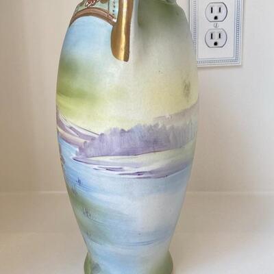 Nippon Floral Vase - A