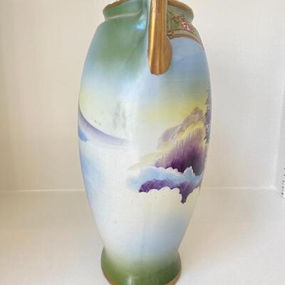 Nippon Floral Vase- B 