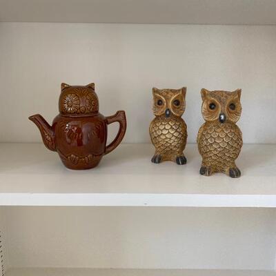 3 Piece Owl Collection 