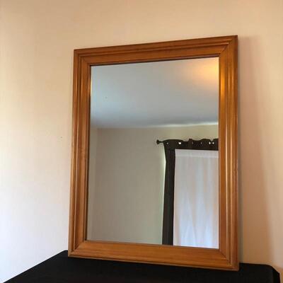 Lot 5 - Framed Mirror & Needle Point  