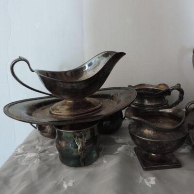 VINTAGE SILVER COMPANY PIECES