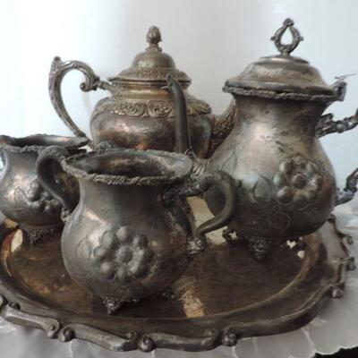 VINTAGE SILVER COMPANY PIECES