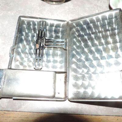 VINTAGE TABLE LIGHTERS & ASHTRAYS