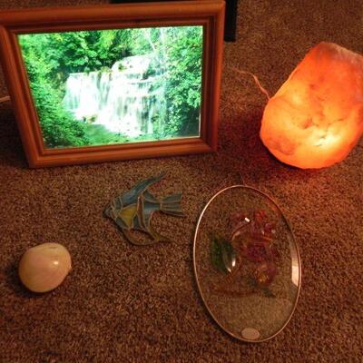 STAINGLASS-SALT ROCK-MOTION WATERFALL LIGHT