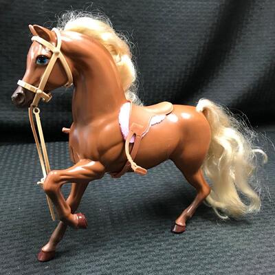 Vintage Mattel Barbie Horse 1990 Brown w. Saddle, Stirrups & Reins |  EstateSales.org