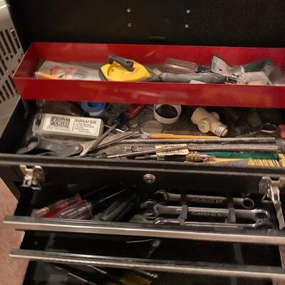 Big ol toolbox full of Stanley hand tools etc 