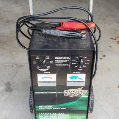 Interstate Batteries INT - 3000 Battery Charger, Starter and Tester 