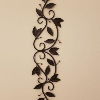 Metal Leaf Wall Art