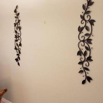 Metal Leaf Wall Art