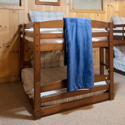  25% OFF LISTED PRICE - Solid Wood Bunk Bed w/Memory Foam Mattresses - ONE LAST SET Still Available