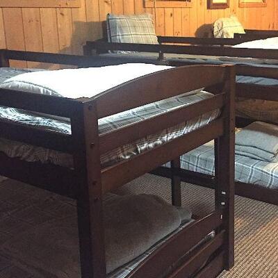  25% OFF LISTED PRICE - Solid Wood Bunk Bed w/Memory Foam Mattresses - ONE LAST SET Still Available