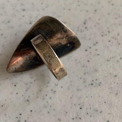 Sterling Ring / modern 