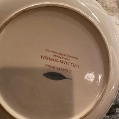 Two Williams Sonoma platter serving Dishes 