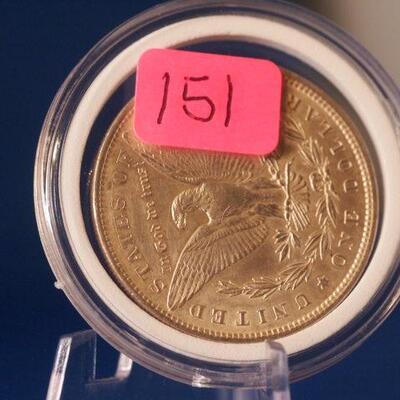 1896 Morgan Silver Dollar  151