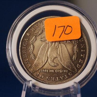 1889 S Morgan Silver Dollar  170