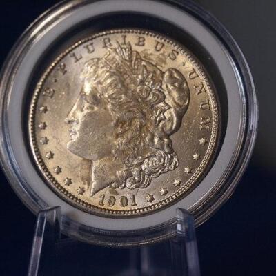 1901 O Morgan Silver Dollar  171