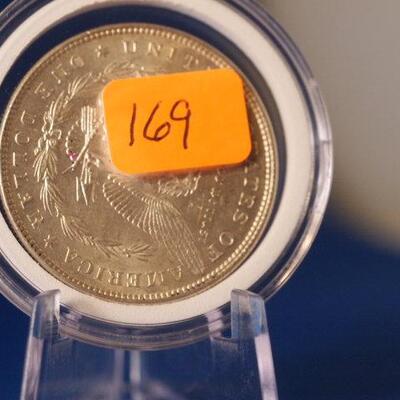 1888 P Morgan Silver Dollar  169