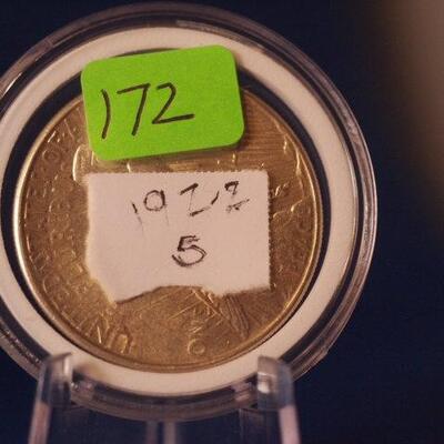 1922 S Peace Silver Dollar 172