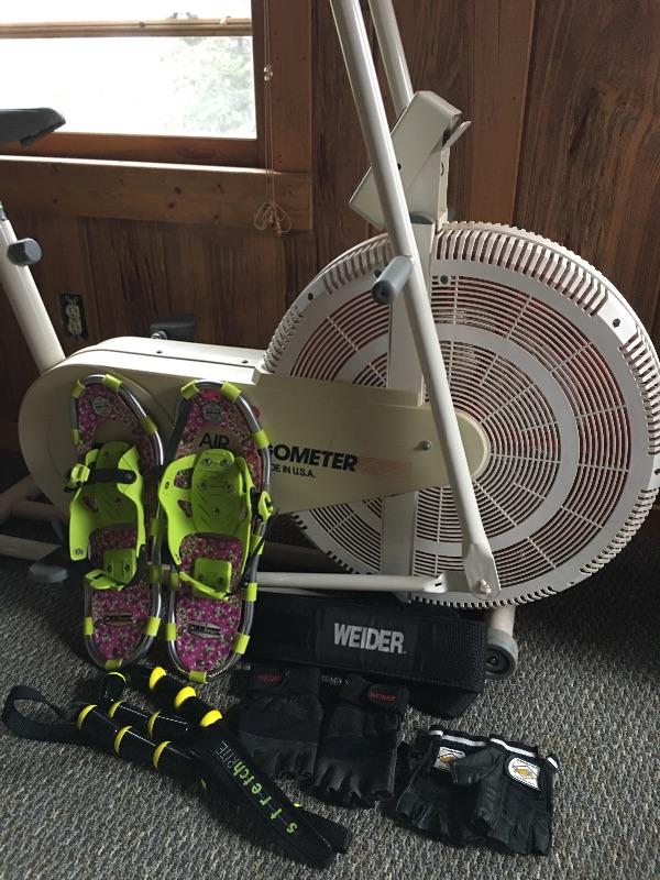 Lot 85 DP Airgometer Stationary Bike & More