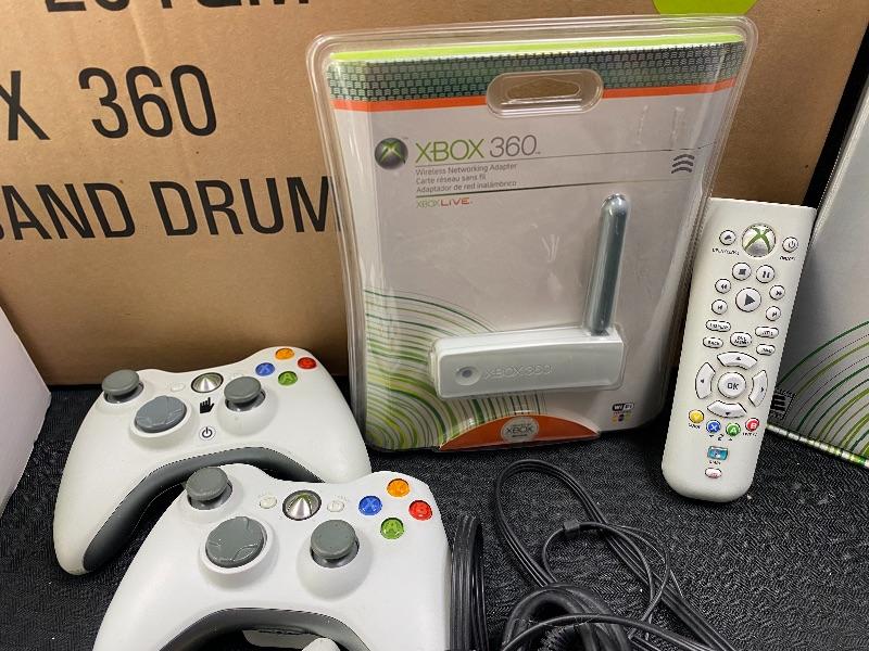 Original XBOX 360 Console, Kinect, Rock Band Set, Games, and Accessories |  EstateSales.org