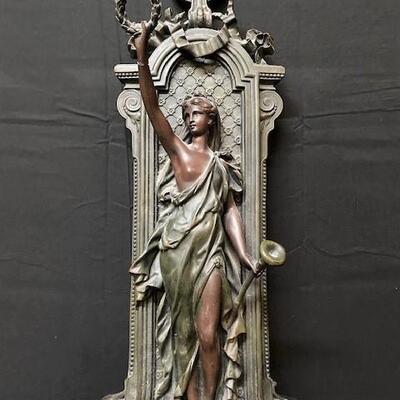 LOT#29: Likeness of a French Figural Cartelle Clock