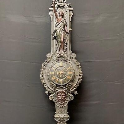 LOT#29: Likeness of a French Figural Cartelle Clock