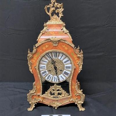 LOT#32: Franz Hermle Contemporary Pendulum Mantle Clock #2