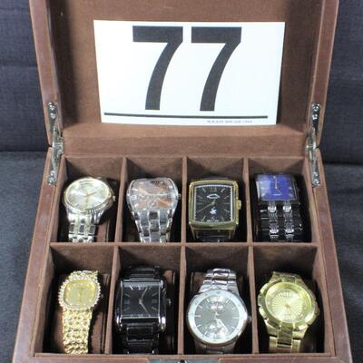 LOT#77: Assorted Men's Watches #1