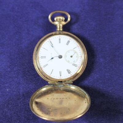 LOT#78: Believed to be Gold Filled Elgin Pocket Watch