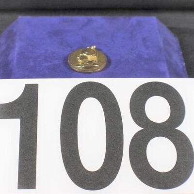 LOT#108: Tests 18K Gold Napoleon Locket 8.4g