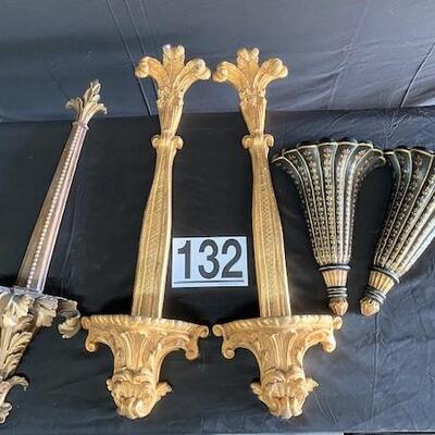 LOT#132: Wall Sconce Lot #1