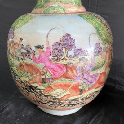 LOT#140: Asian Import Vases