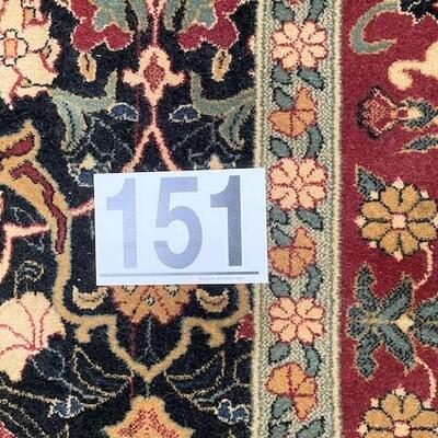 LOT#151: Contemporary Wool Area Rug