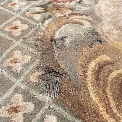 LOT#152: Contemporary Wool Room Sized Rug