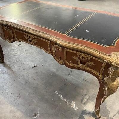 LOT#164: In the Likeness of J. Sargues; Louis XV Style Faux Companion Desk