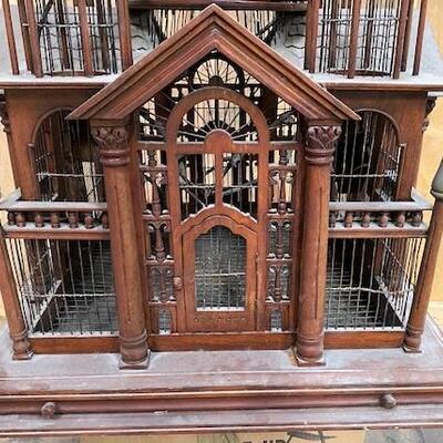 LOT#203: Believed to be Mahogany Birdcage